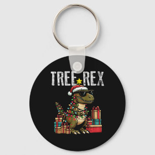 Weihnachts-Dinosaurier-Baum Rex Xmas Trex Kleinkin Schlüsselanhänger