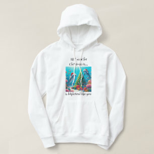 Weihnachts-Dolphin-T - Shirt