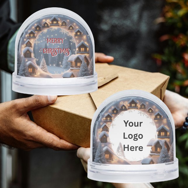 Weihnachts-Dorf Kundenempfehlung Geschenk Schneekugeln (Von Creator hochgeladen)