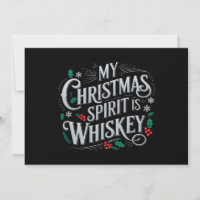 Weihnachts Drink Whiskey Liebhaber Drinker Sprichw