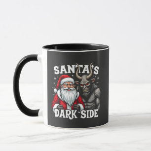 Weihnachts-Dunkle Seite Weihnachtsbäumkrampus Tasse
