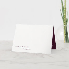 Weihnachts-Einfachheit-Fotokarte Feiertagskarte