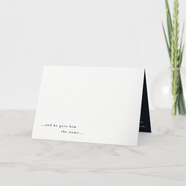 Weihnachts-Einfachheit-Fotokarte Feiertagskarte (Vorderseite)