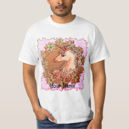 Weihnachts-Einhorn-T - Shirt