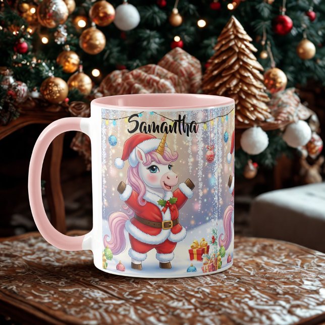 Weihnachts-Einhorn-Tasse Tasse (Von Creator hochgeladen)