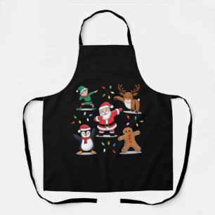 Weihnachts-Elf-Freunde Weihnachten Weihnachten-Tab Schürze