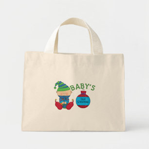 Weihnachts-Elf-Hemden und Geschenke Mini Stoffbeutel