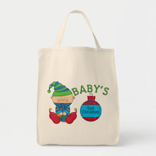 Weihnachts-Elf-Hemden und Geschenke Tragetasche