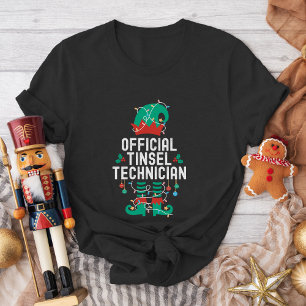 Weihnachts-Elf-Office-Team-Party und Familienanpas T-Shirt