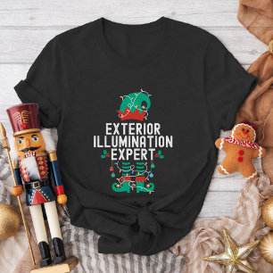 Weihnachts-Elf-Office-Team-Party und Familienanpas T-Shirt