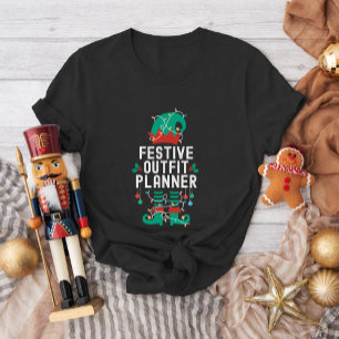 Weihnachts-Elf-Office-Team-Party und Familienanpas T-Shirt