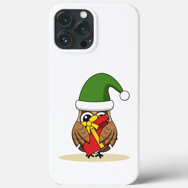 Weihnachts-Elf-Schüssel mit Gegenwart Case-Mate iPhone Hülle (Rückseite)