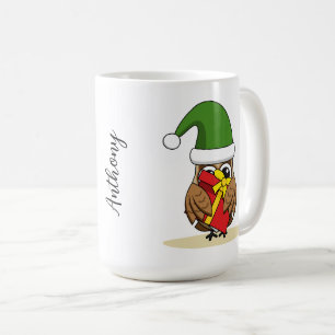 Weihnachts-Elf-Schüssel mit Gegenwart Kaffeetasse