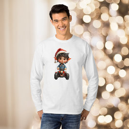 Weihnachts-Elf-T-Shirt der Herren T-Shirt