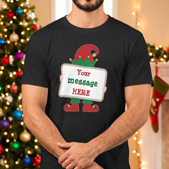 Weihnachts-Elf-T - Shirt mit Personalisierter Bots (Von Creator hochgeladen)