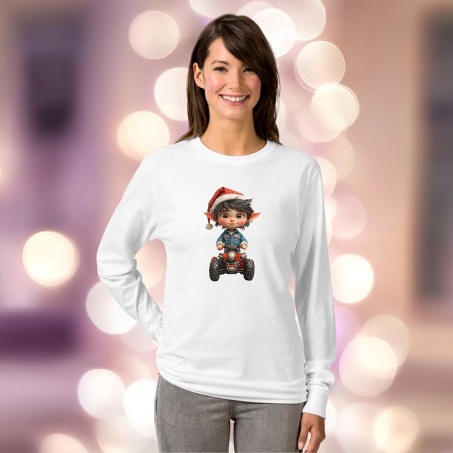 Weihnachts-Elf-T-Shirt T-Shirt (Von Creator hochgeladen)