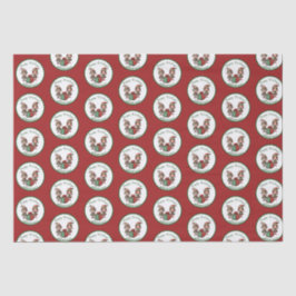 Weihnachts-Elfen Custom Business Holiday Seidenpapier