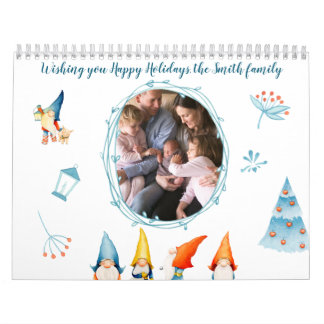 Weihnachts-Elfen-Kalender mit Fotos Kalender
