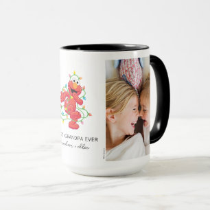 Weihnachts-Elmo   Bester Opa - Foto Tasse