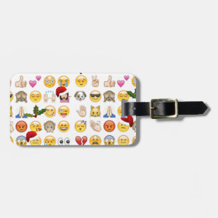 Weihnachts-Emojis Gepäckanhänger