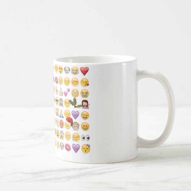 Weihnachts-Emojis Tasse (Rechts)