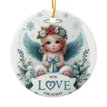 Weihnachts-Engel-Baby-Ornament