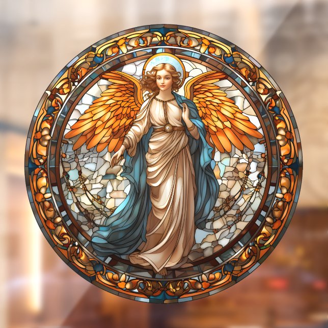 Weihnachts-Engel-Fensterklammer Fensteraufkleber (Blatt 2)