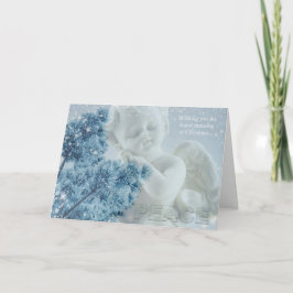 Weihnachts-Engel-Grußkarte Feiertagskarte