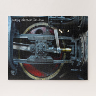 Weihnachts-Enkel. Puzzle