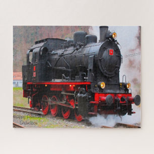 Weihnachts-Enkel. Puzzle