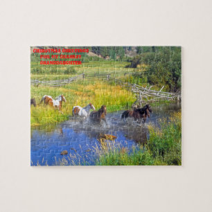 Weihnachts-Enkelin. Jigsaw Puzzle