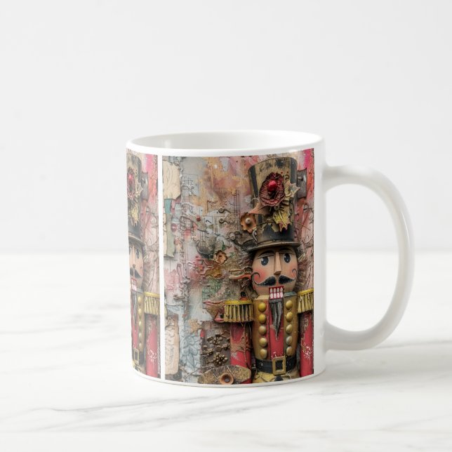 Weihnachts-Ephemera-Tasse Kaffeetasse (Rechts)