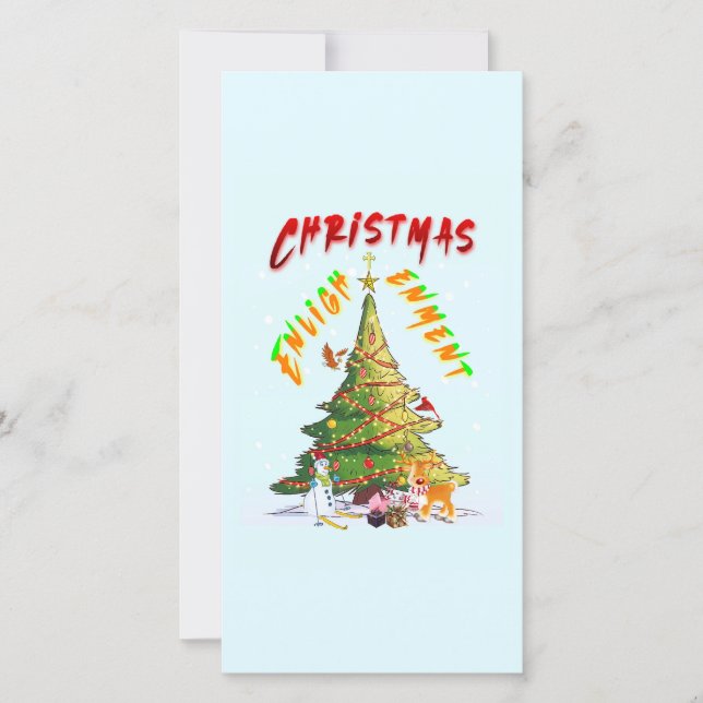 Weihnachts-Erleuchtung (Vorderseite)