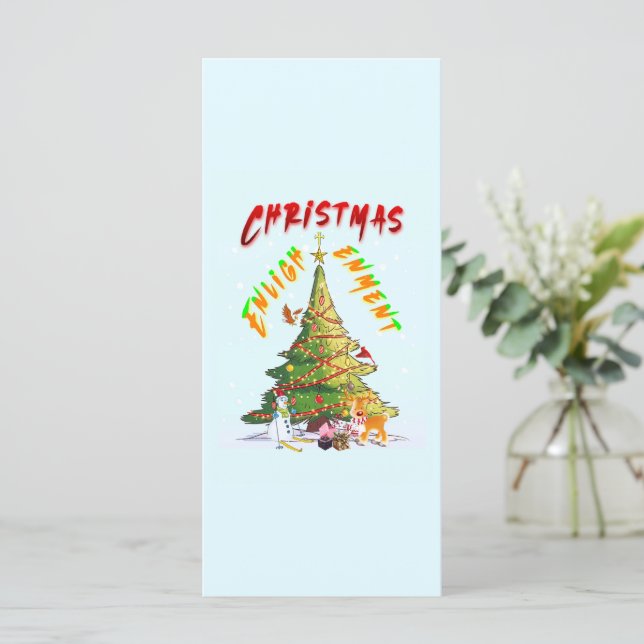 Weihnachts-Erleuchtung (Stehend Vorderseite)