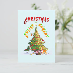 Weihnachts-Erleuchtung Ankündigung
