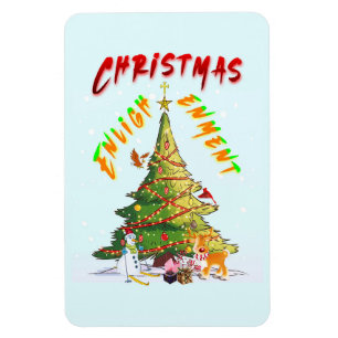 Weihnachts-Erleuchtung Magnet