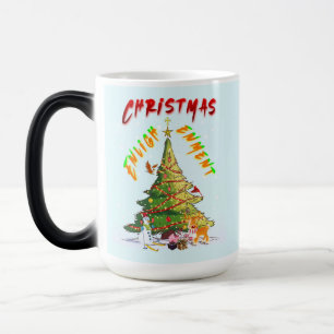 Weihnachts-Erleuchtung Verwandlungstasse