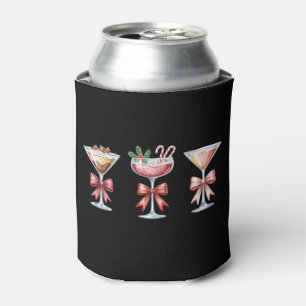 Weihnachts-Espresso-Martini-Zuckerstangen-Bogen-Fe Dosenkühler