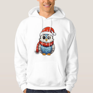 Weihnachts-Eule – Festlicher Feiertags-Hoodie für Hoodie