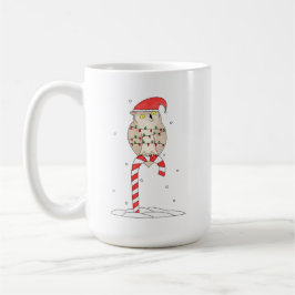 Weihnachts-Eule Kaffeetasse