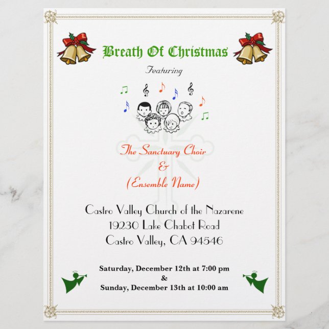 Weihnachts_Event Flyer (Vorne)