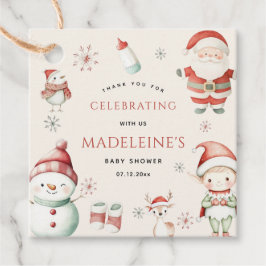 Weihnachts-Express-Lieferung Kinderdusche von Nort Geschenkanhänger