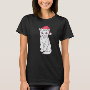 Weihnachts Extravagante Kleidung Kostüme Kätzchen T-Shirt