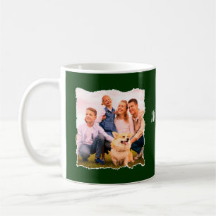 Weihnachts-Familien-Personal-Foto-Geschenktasse Kaffeetasse