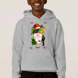 Weihnachts-Familien-Shirt für Militärangehörige – Hoodie