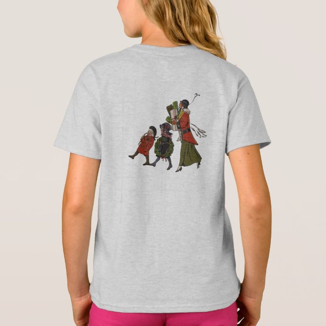 Weihnachts-Familienspass T-Shirt (Rückseite)