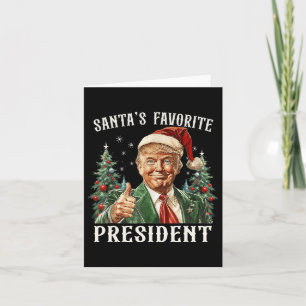 Weihnachts-Favorit Funny Trump Weihnachten X Karte