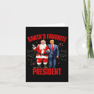 Weihnachts-Favorit Niedlich Trump Ho Karte