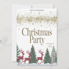 Weihnachts-Feierliches Glück Weihnachts-Party Einl Feiertagskarte