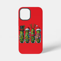 Weihnachts-Feiertags-Gurken in Dill eingelegt – ro